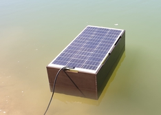 Schwimmkörper für Solarstromerzeugung