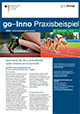 Titelbild des Praxisbeispiels 19 - Innovation für die Leichtathletik: Spike-Dornen aus Kunststoff